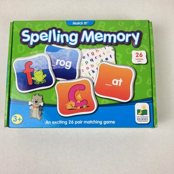 The Learning Journey Spelling Memory game ages 3+ - Picture 1 of 4